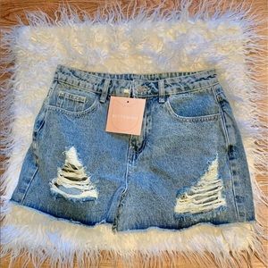 NWT- Kittenish Denim Shorts